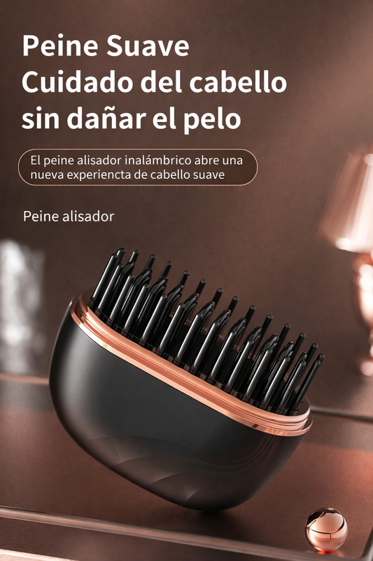 Alisador portátil recargable